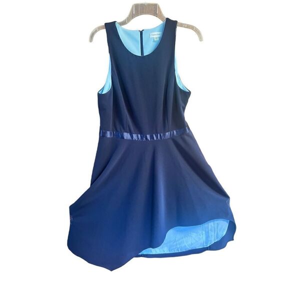Calvin Klein Dresses & Skirts - Calvin Klein Sleeveless Dress Navy Sz 12 NWT